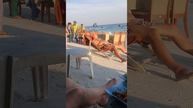 Пляж Ко Самет Таиланд.Koh Samet. Вечерняя суета перед закатом.