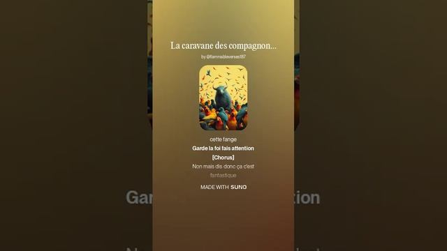 La caravane des compagnons