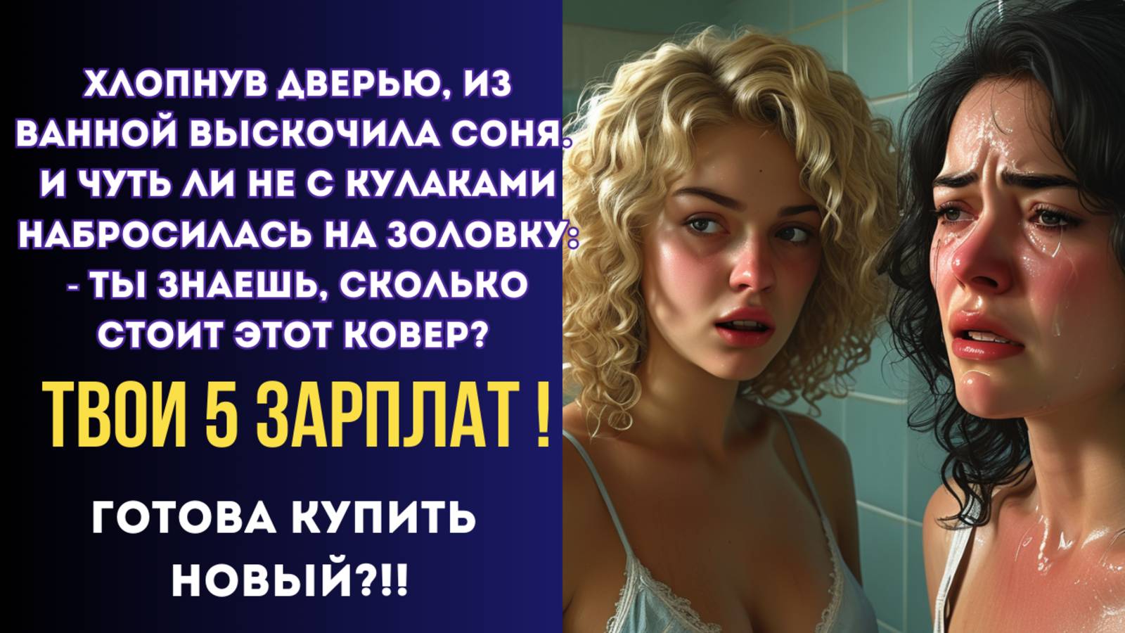 НЕ ОЖИДАЛА ОТ ЖЕНЫ БРАТА ТАКОГО ПОСТУПКА