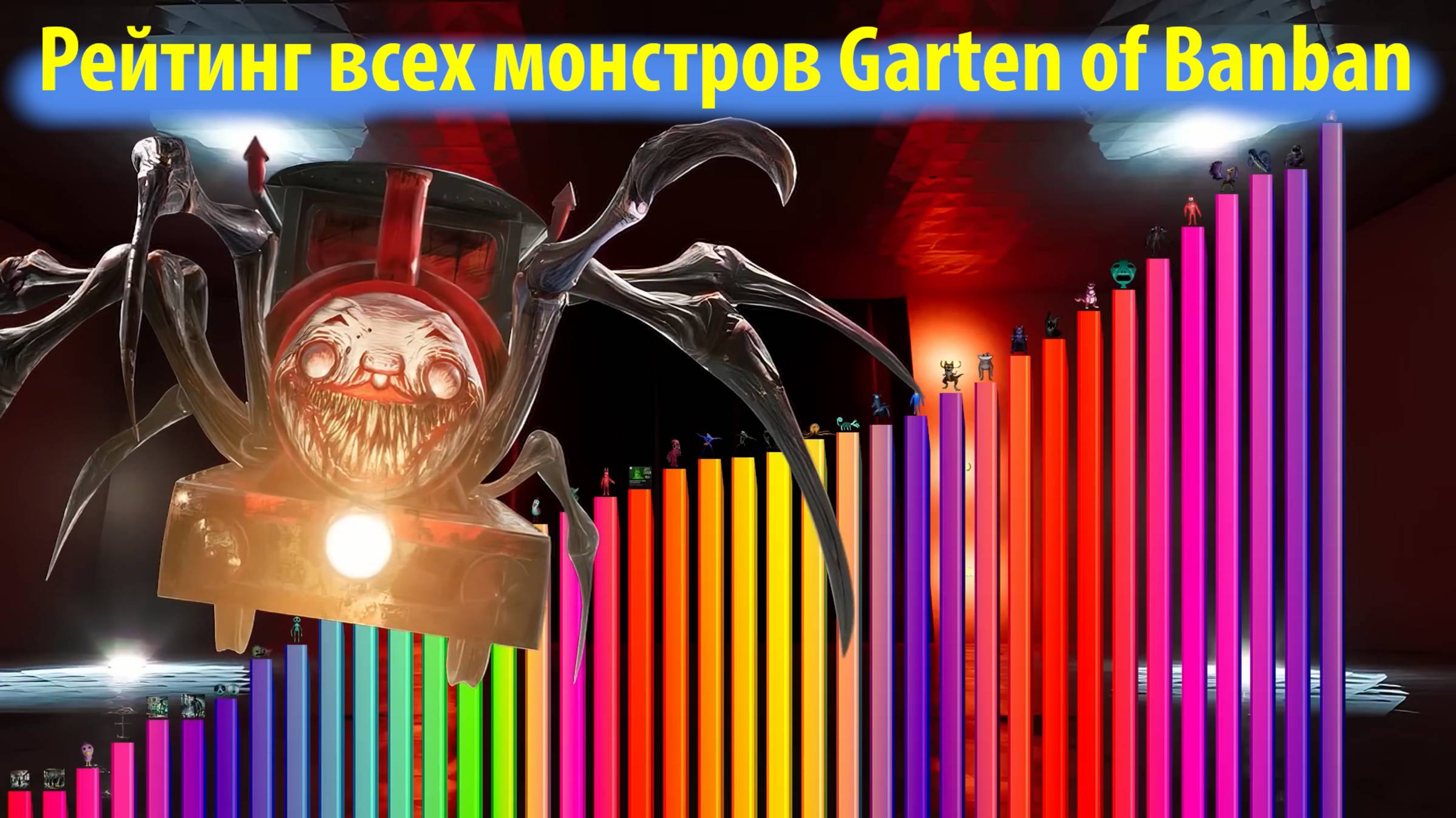 Рейтинг силы всех монстров Garten of Banban на русском (Алиса ИИ) от TheDracerGx и Buggy Huggy