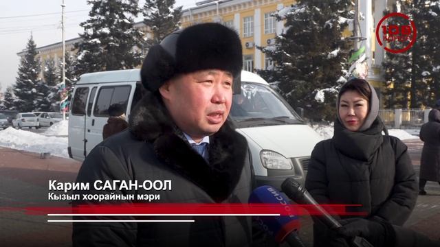 Кызылда чаа 12 автобустар немешкен