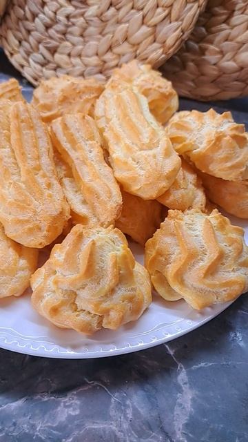 Сегодня готовила пирожные!!! Люблю заварные пирожные!!!😋😋😋