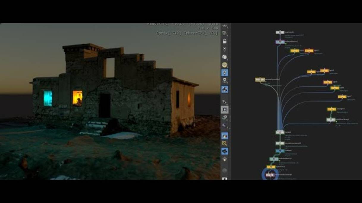 Exploring Houdini XPU Karma - Mastering Light Filters and Lens Settings