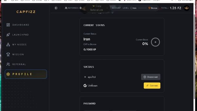 CapFizz AI DEPIN без вложений!!!