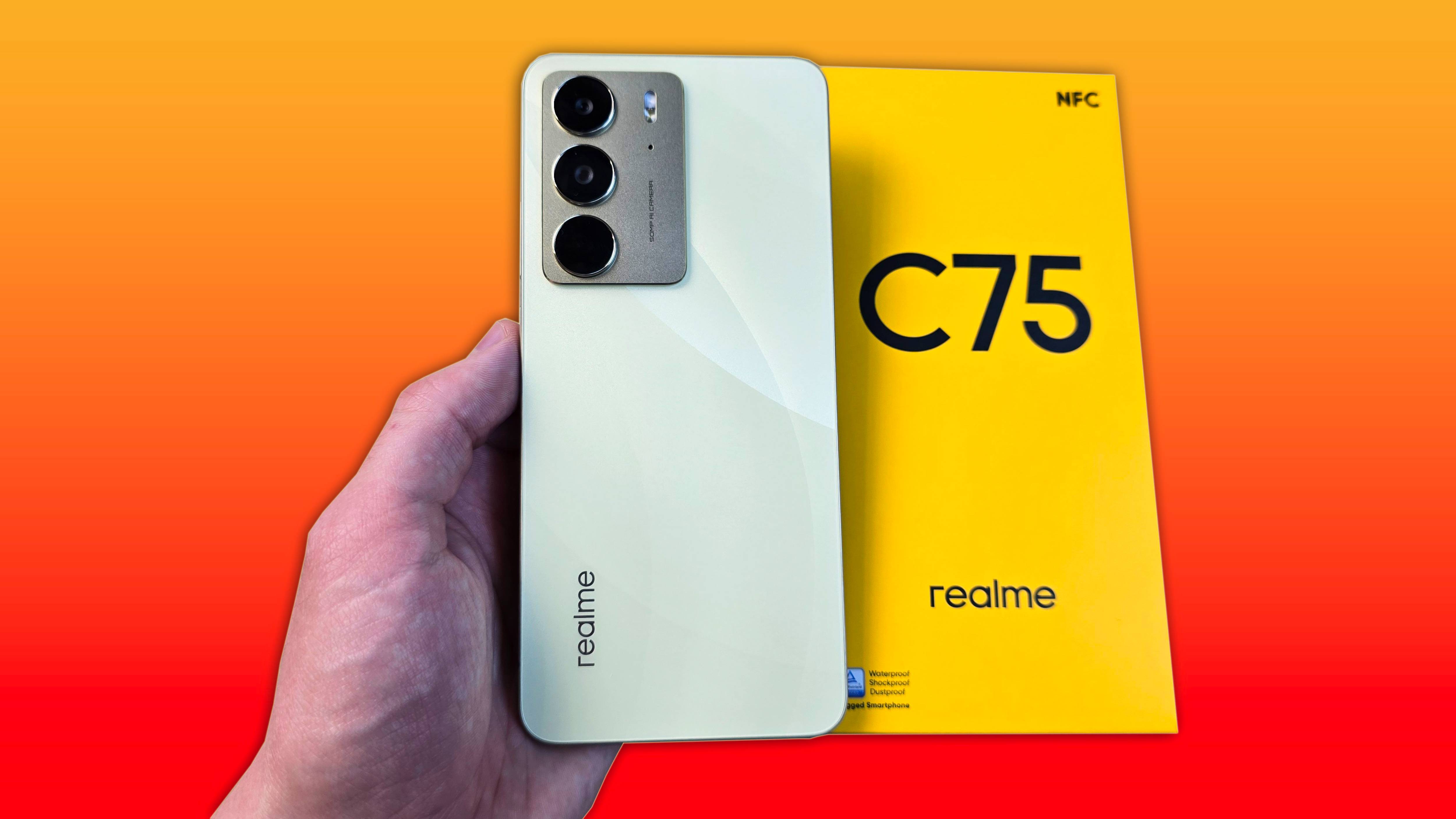 REALME C75 - БЮДЖЕТНЫЙ ТЕЛЕФОН С ЗАЩИТОЙ IP69 И БАТАРЕЕЙ 5828MAH!