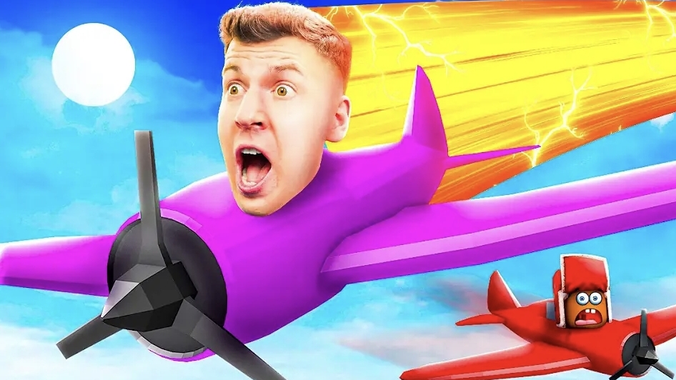 Я СТАЛ САМОЛЁТОМ и ВЗЛЕТЕЛ ВЫШЕ ВСЕХ в Роблокс! ✈️😱