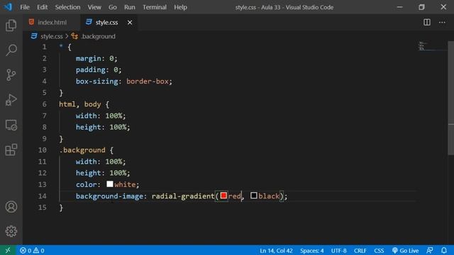 Frontend - Entendo o HTML com o CSS - 0433 - CSS Radial Gradients