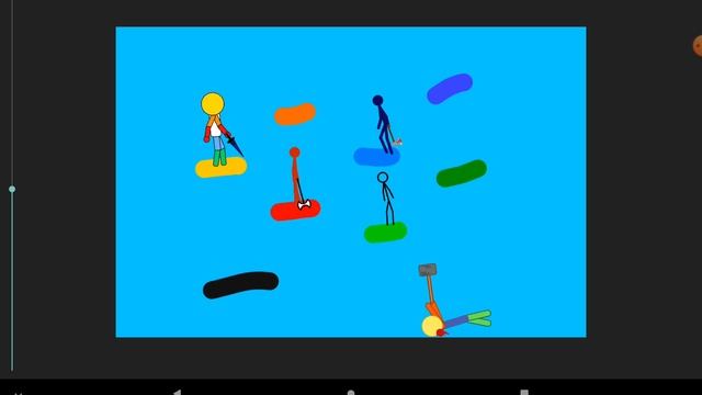 Mini animation Bed wars whoever stays last wins