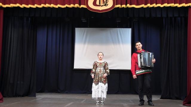 Мозуль Екатерина посеяли девки лен