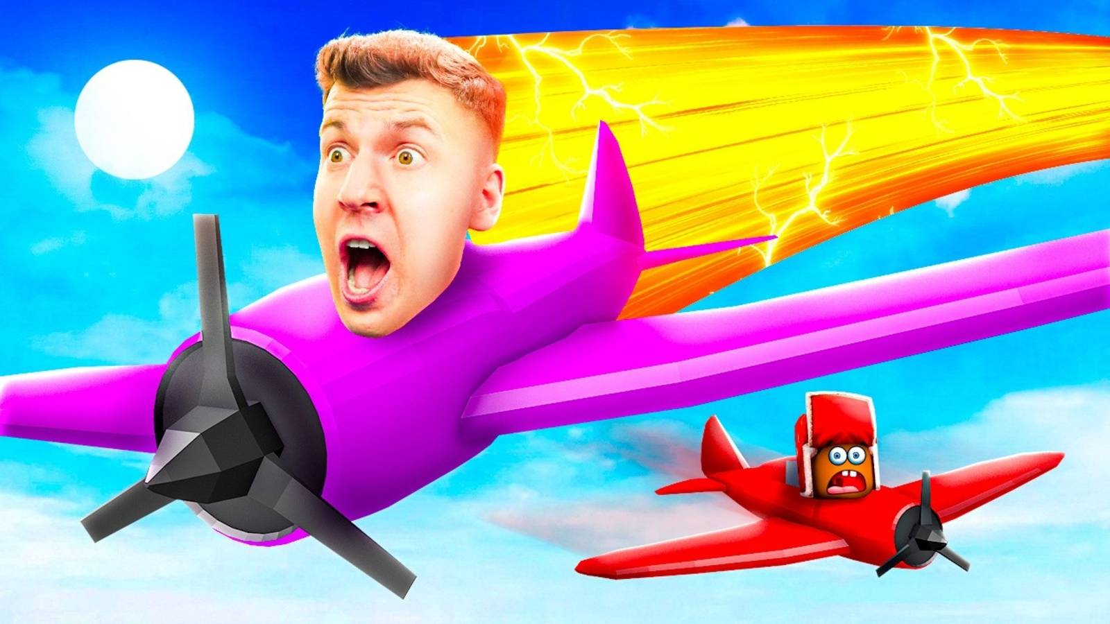 ВЛАДУС Я СТАЛ САМОЛЁТОМ и ВЗЛЕТЕЛ ВЫШЕ ВСЕХ в Роблокс! ✈️😱