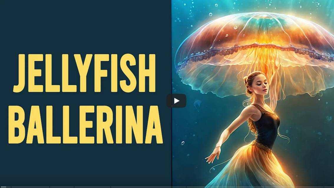 Jellyfish Ballerina Animation with AnimateDiff (ComfyUI Tutorial)