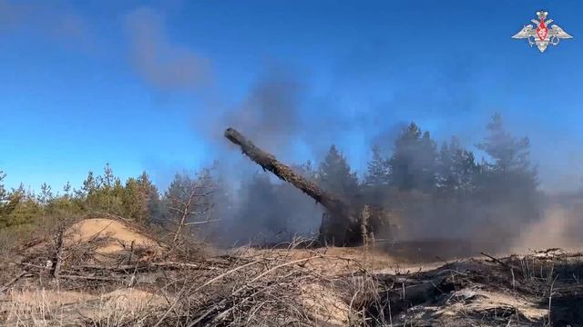 СВО День 1077: Боевая работа расчета САУ «Мста-С» 20 гвардейской ОА ГрВ «Запад»