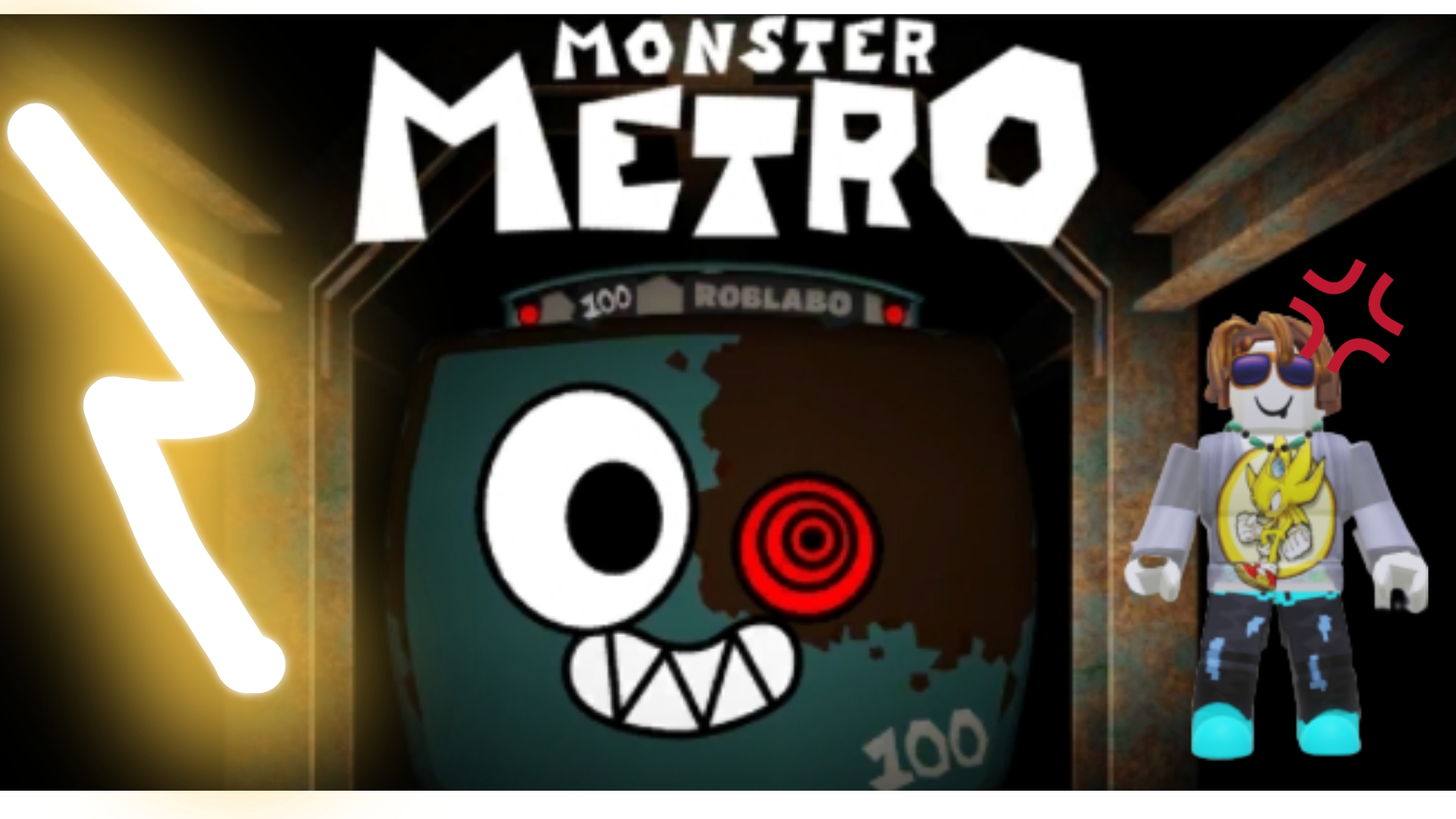 монстр метро роблокс!? (1 часть)