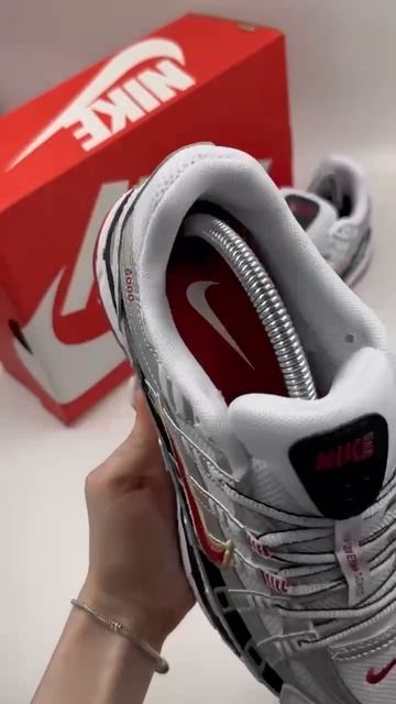 Кроссовки Nike P-6000 (серебо)V2