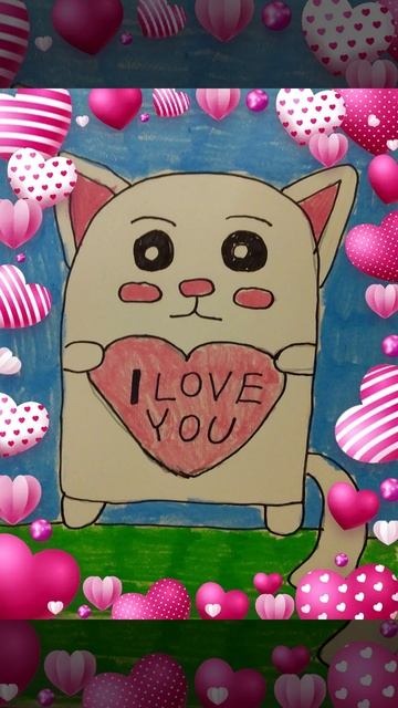 ФИЛЬМ ИЗ МОИХ РИСУНКОВ КО ДНЮ СВЯТОГО ВАЛЕНТИНА !