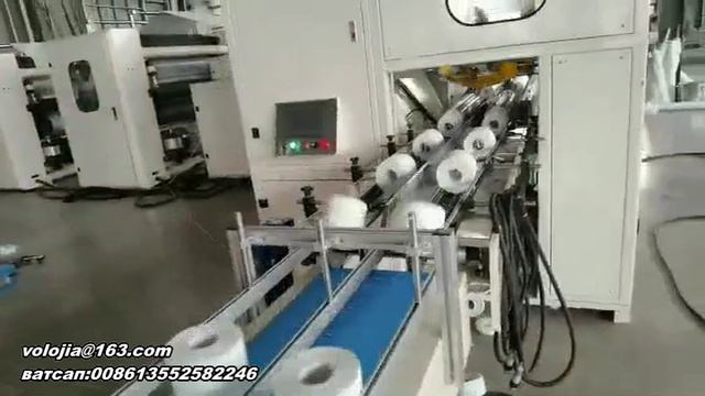 автоматическая линия  для производтсва туалетной бумаги