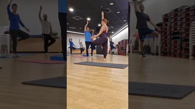 Yoga | Урок Йоги 🙏 #video #love #yoga #workout #om #fun #smile #energy #happy #life  #reels