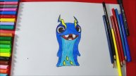 Как нарисовать ДЖОУЛС Тазерлинг (Слагтерра) JOULES Tazerling (Slugterra)