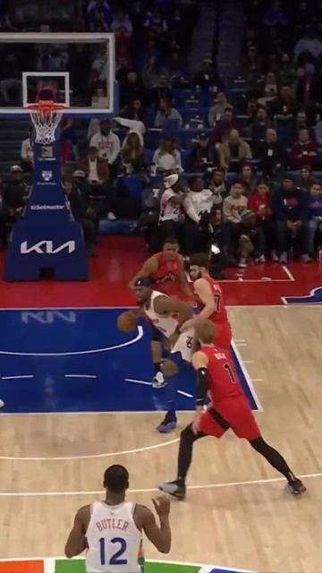 Jared Butler with the moves