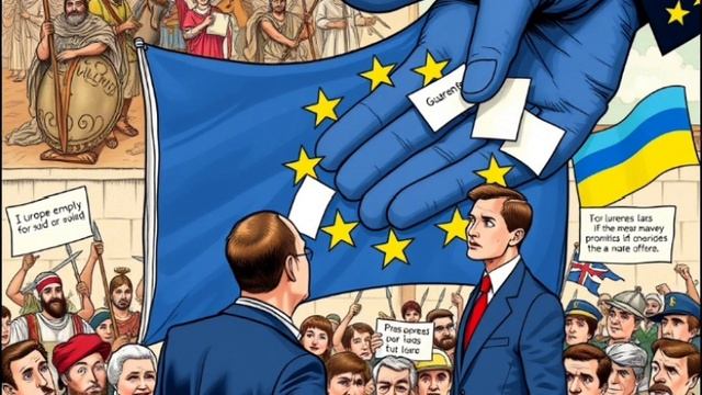 Европа даст Зеленскому. Ну да она же толерантная и неразборчивая. Гарантии её многовекторные...