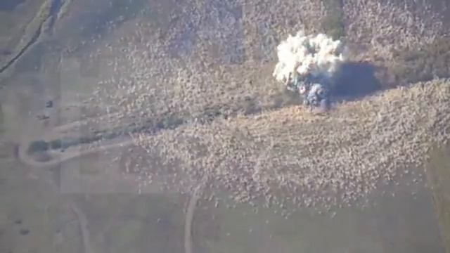 Российская ракета воздушным подрывом уничтожила украинский  лагерь к западу от Марьинки