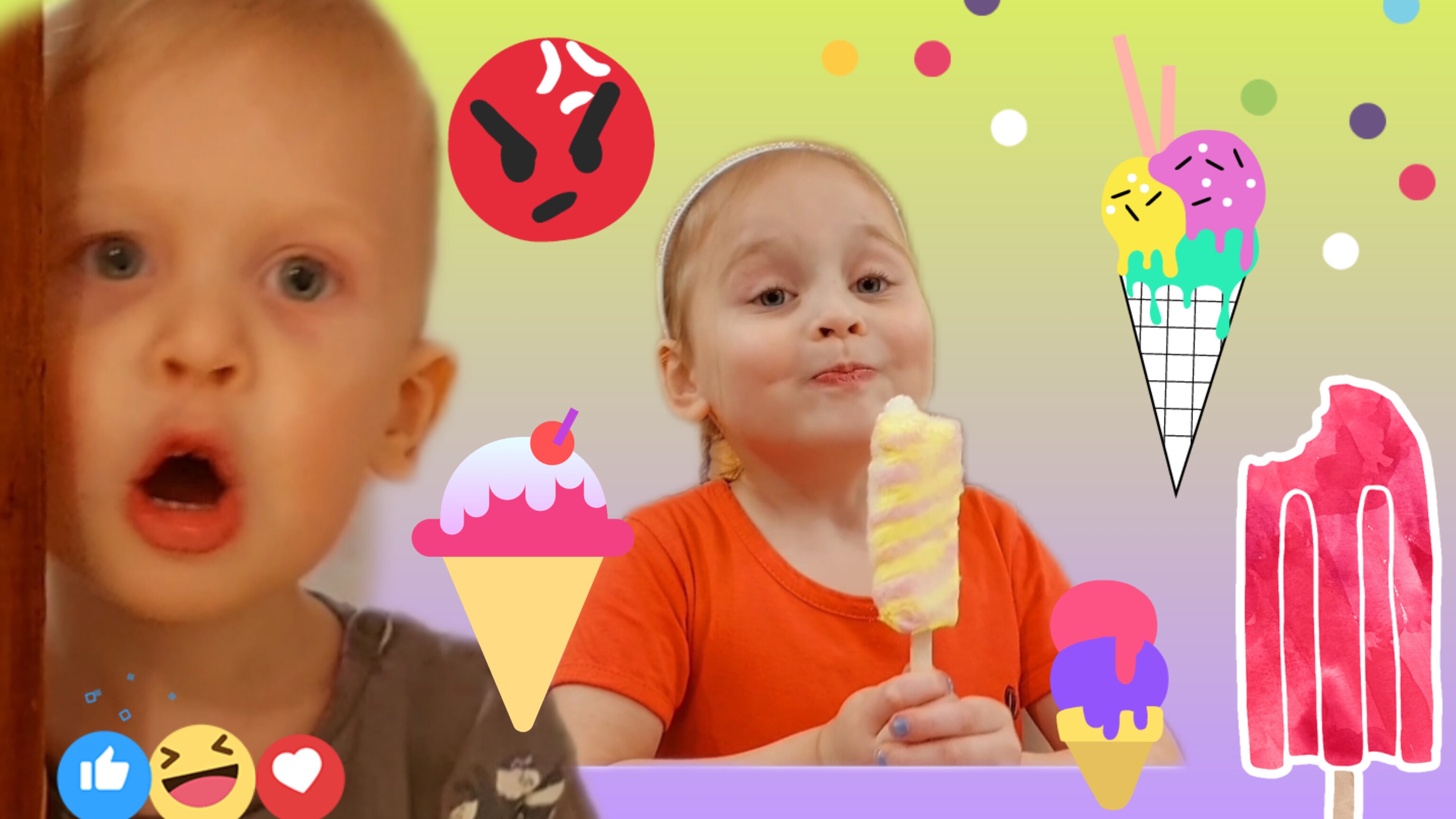 🍦МОРОЖЕНОЕ🍦ОБМЕН НА СЛАДОСТИ 😋 ВЕСЕЛАЯ СЕМЕЙКА😍НУЖНО ЗНАТЬ МЕРУ😡ДЕТСКИЕ ИГРЫ