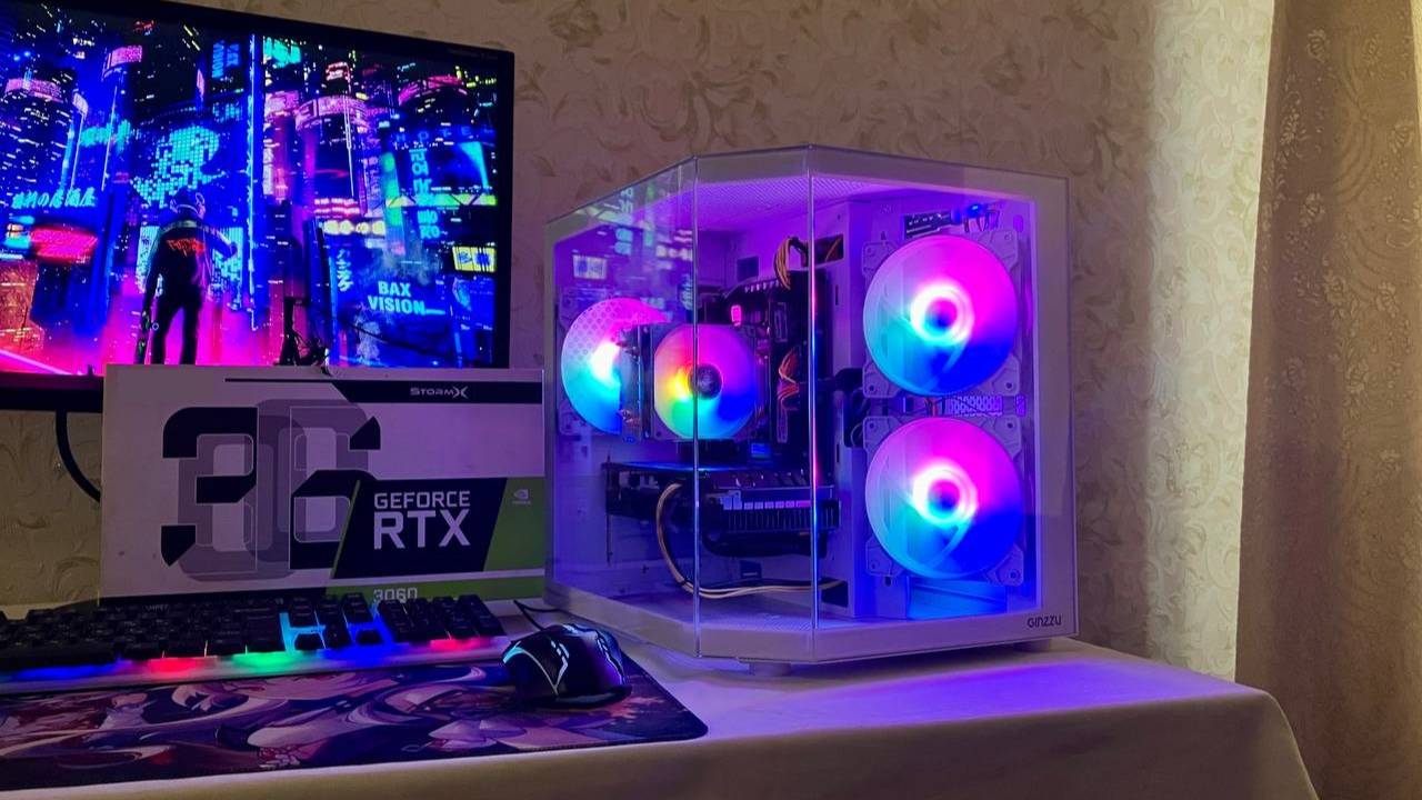 Игровой пк аквариум RTX