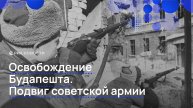 Освобождение Будапешта. Подвиг советской армии