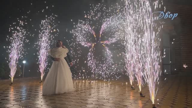 Пролетарск, Царский Двор. Свадебный фейерверк, салют от Пиросалют (pirosalut).