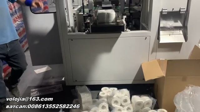 автостанок для упаковки туалетной бумаги