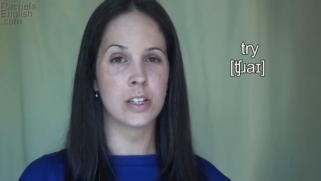 How to Pronounce the TR Consonant Cluster - American English