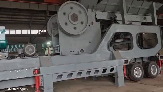 Мобильная щековая PE 750/1060 контрольная сборка