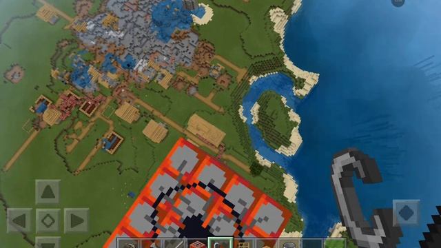играю в Minecraft в деревне взрыв в деревне в конце