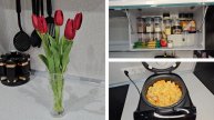 13.02.2025 г Плов с курицей в мультиварке/ Расхламление/ Организация хранения в кухне/ Тюльпаны