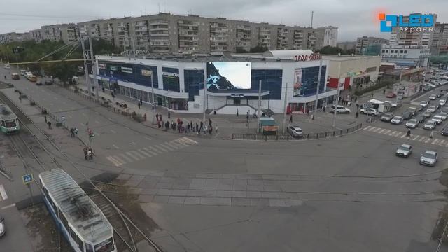 Медиафасад для ТЦ «Мост-2», г. Магнитогорск