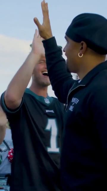 Hurts and the Eagles made it to Disney @DisneyParks