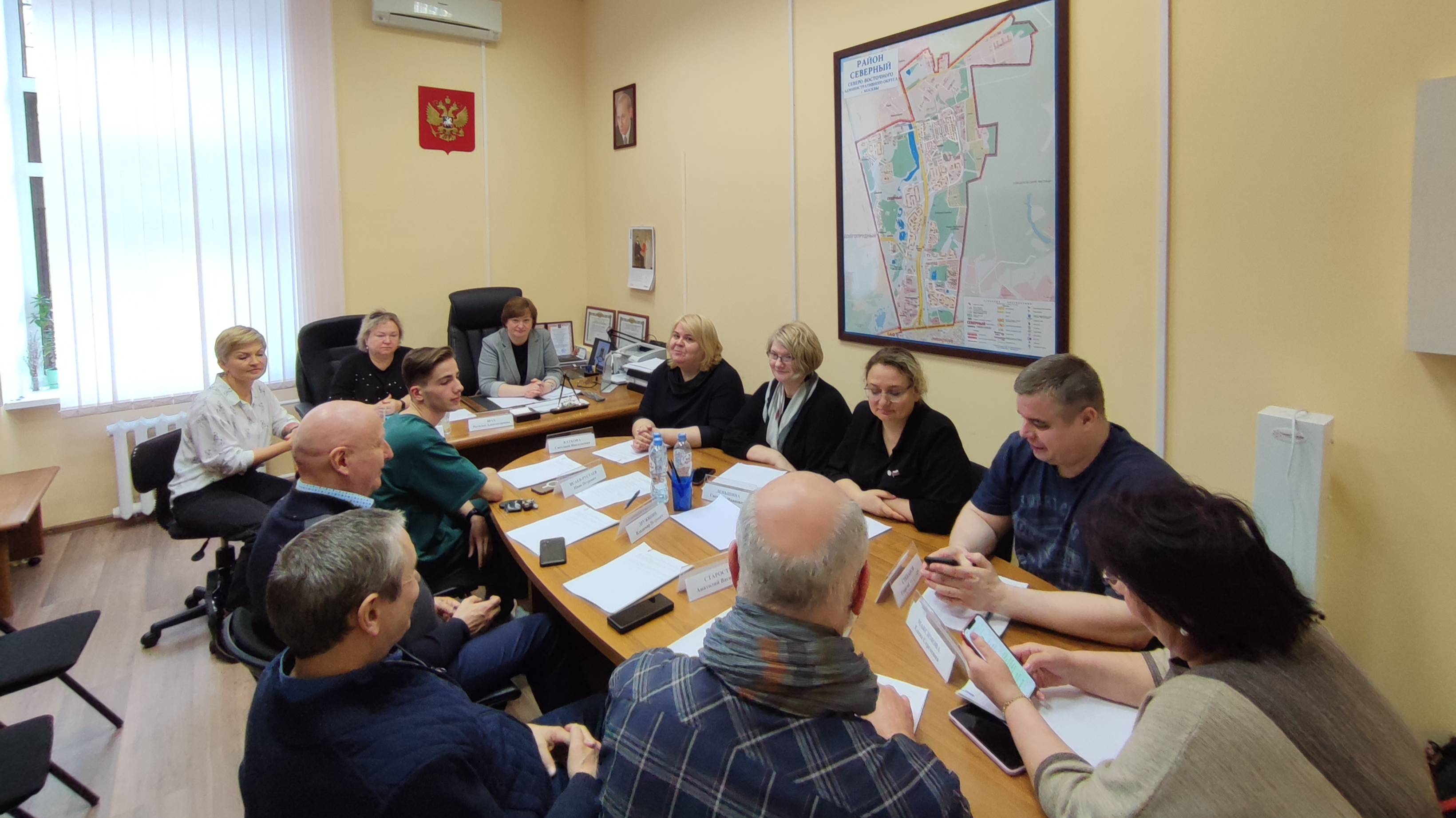 Заседание Совета депутатов муниципального округа Северный 18.04.2023