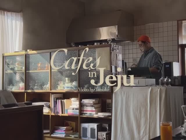 Travelling through Jeju Island - a cafe vlog