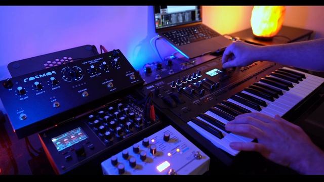 State Azure Korg Opsix ambient Improv. with custom all sounds (Opsix, E520, Cosmos, Microcosm)