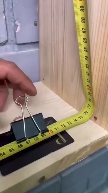 Точное измерение рулеткой во внутренних углах👍
