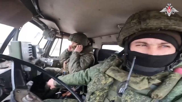 Боевая работа расчета РСЗО «Град» группировки войск «Запад»