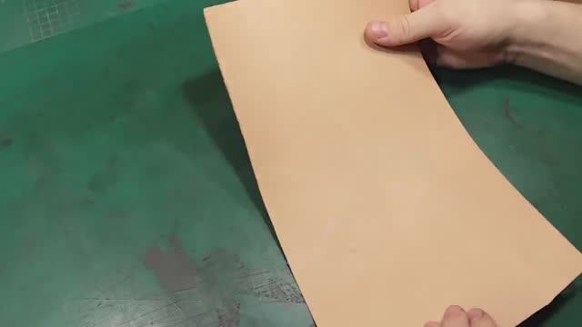Удобный простой картхолдер (кошелек) из кожи своими руками