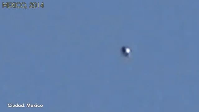 Компиляция видеофрагментов металлических сфер НЛО