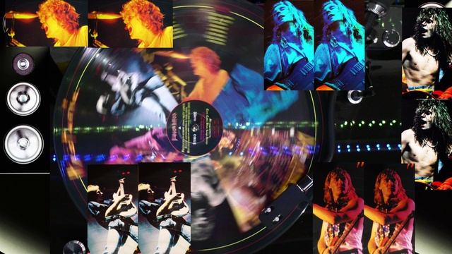 Rocket - Def Leppard 1987 VINYL DISK