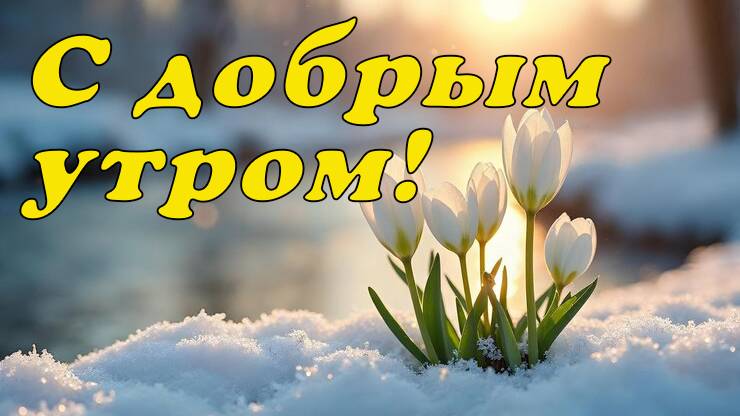 С добрым утром!☕🍬🌼
