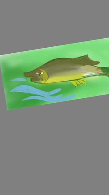 рыба рисунок