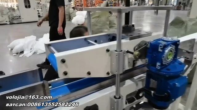 Авто-линия по производству салфеток V сложение