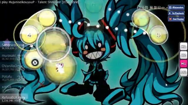 osu! HujuniseikouyuuP   Talent Shredder val0108 0108 style