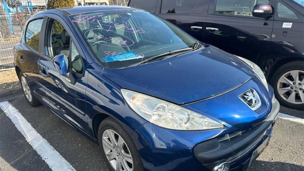 Работа двигателя Peugeot 207