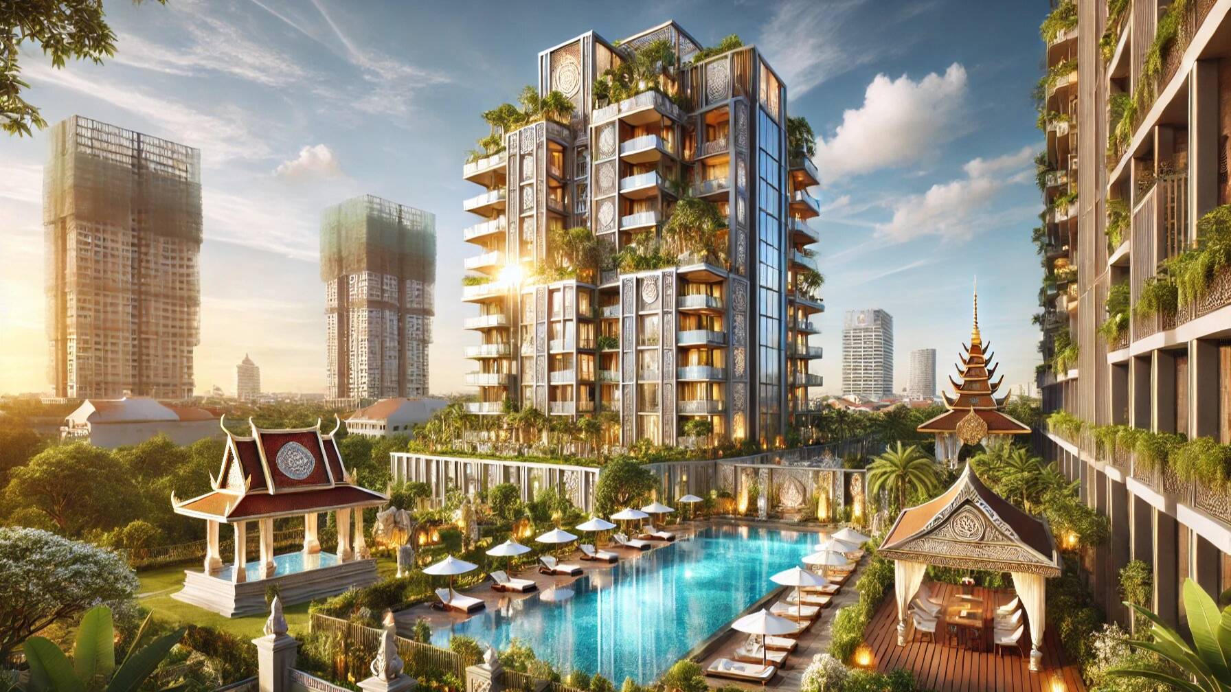 Инвестируй в ЖК Miro, Камбоджа – квартиры от $50,000 с панорамным бассейном!